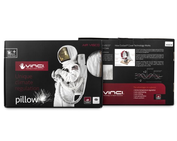 Vinci Down Deluxe Classic Pillow - 50x70