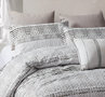 Bedsprei Elegant Stripe Grey