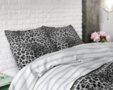 Sleeptime Panther Love Grey Dekbedovertrek Katoen Blended