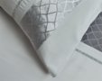 Fancy Embroidery Velvet Vienna Grey Dekbedovertrek Micropercal